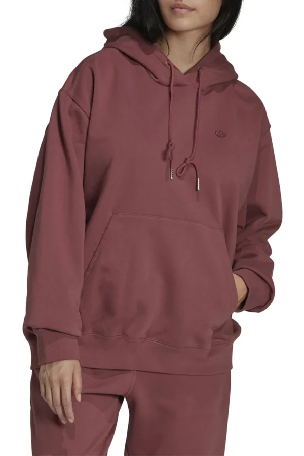 ADIDAS BURGUNDY HOODIE