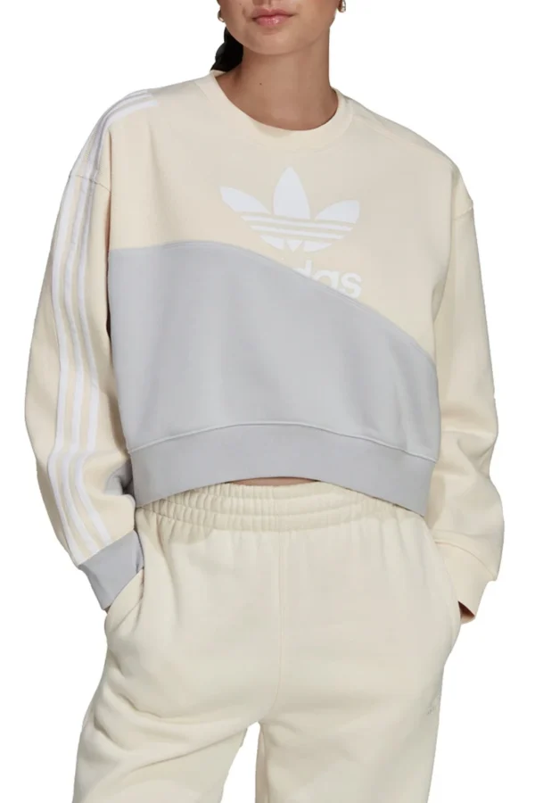 ADIDAS SWEATSHIRT BEIGE