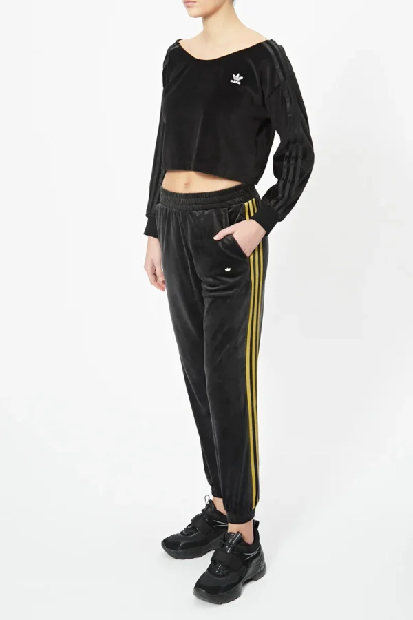 ADIDAS VELVET SWEATSHIRT - Image 4