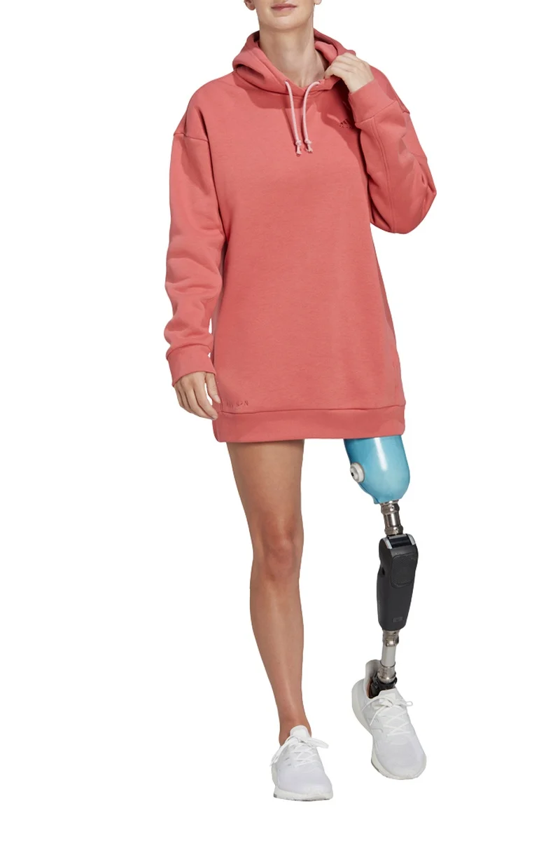 ADIDAS LONG HOODED SWEATSHIRT