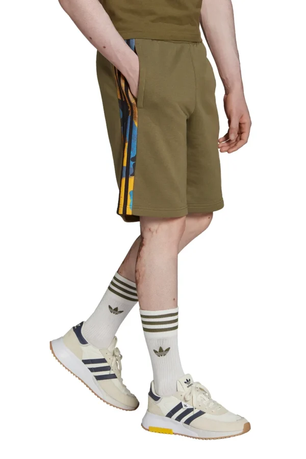 ADIDAS KHAKI SHORTS - Image 2
