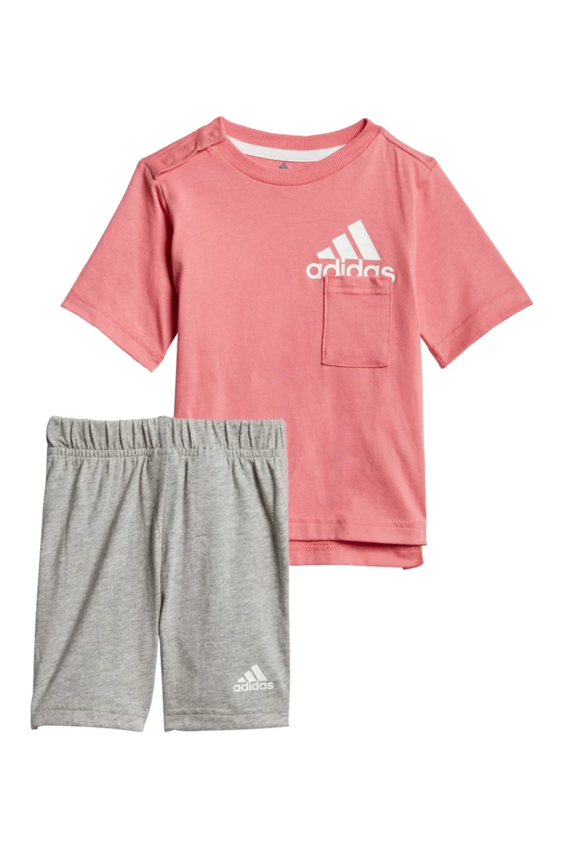ADIDAS KIDS COTTON T-SHIRT ON SHORTS